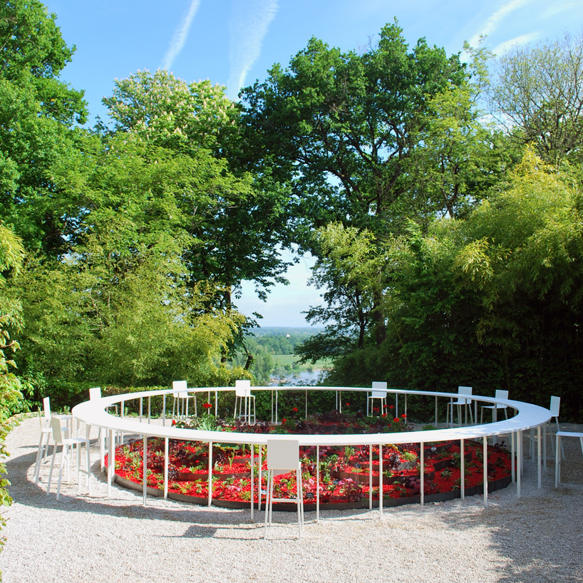 NAS architecture bloom pavilion international garden festival chaumont designboom
