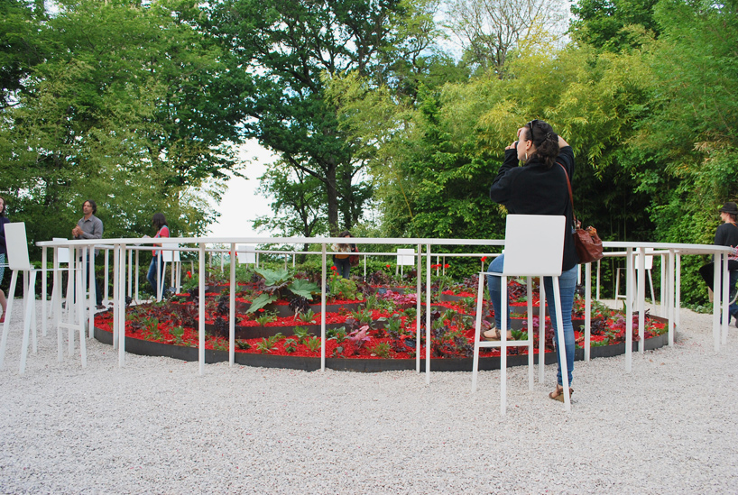 NAS architecture bloom pavilion international garden festival chaumont designboom