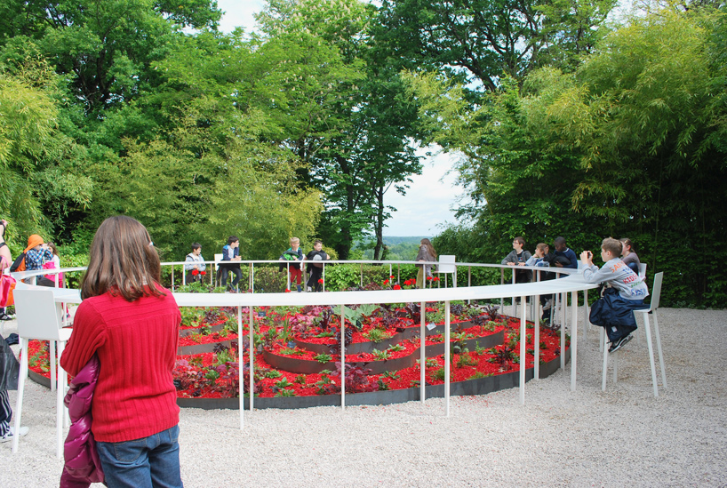 NAS architecture bloom pavilion international garden festival chaumont designboom