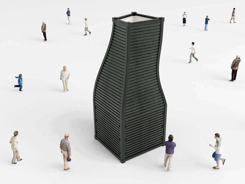 NL architects kiosks dongdaemun plaza designboom