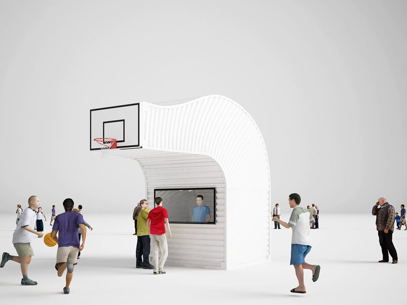 NL architects kiosks dongdaemun plaza designboom