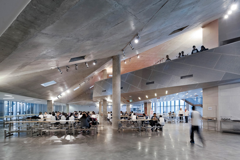 beijing no.4 high school fangshan campus OPEN architecture designboom