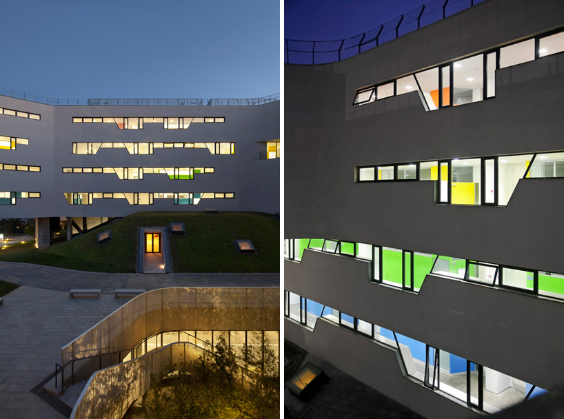 beijing no.4 high school fangshan campus OPEN architecture designboom