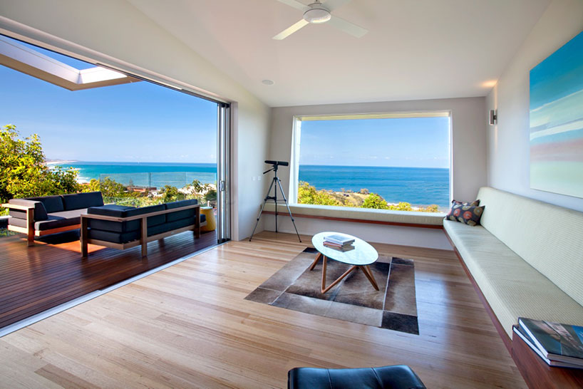 coolum bays beach house at mountain's edge by aboda design group