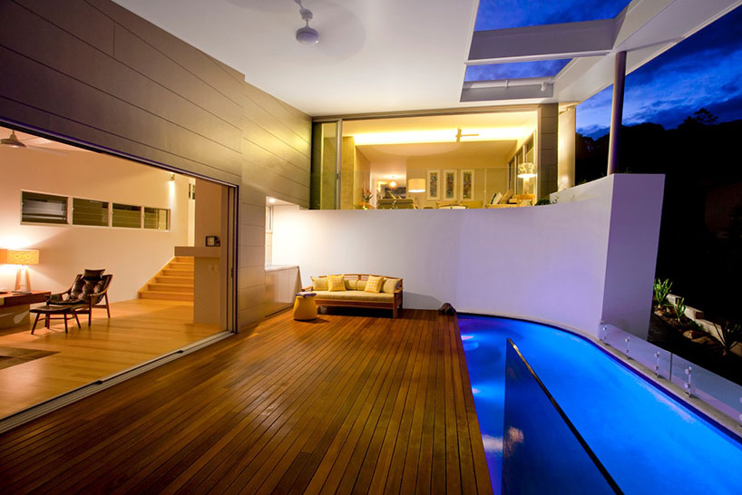 coolum bays beach house at mountain's edge by aboda design group