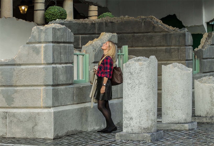 alex chinneck levitates covent garden’s market building in london