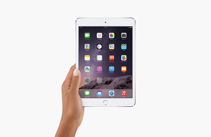 thinner apple iPad air 2 and iPad mini 3 features touch ID