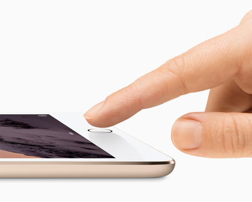 thinner apple iPad air 2 and iPad mini 3 features touch ID fingerprint sensors