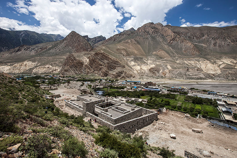 archium broadcasts from the himelesque radio station built of himalayan stone