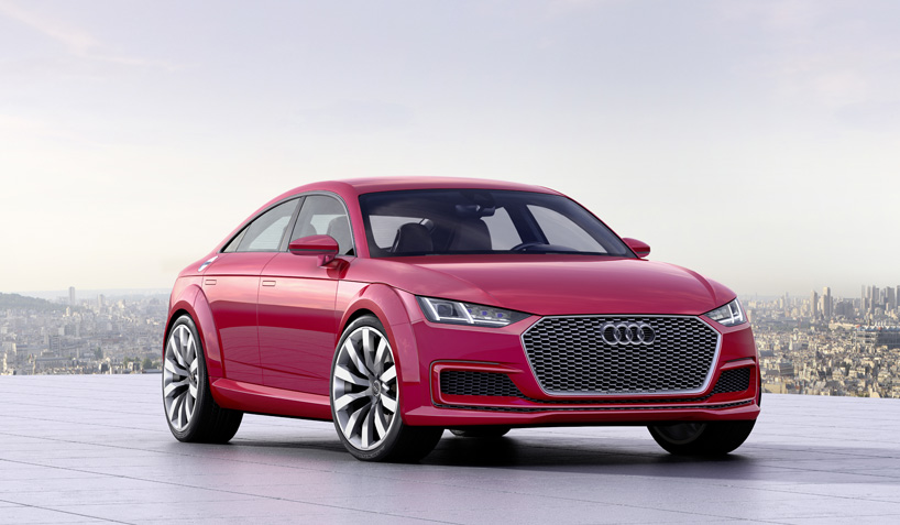 AUDI redesigns the TT with a sportback concept show car