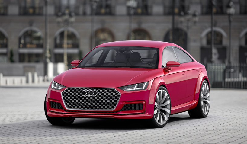 AUDI redesigns the TT with a sportback concept show car