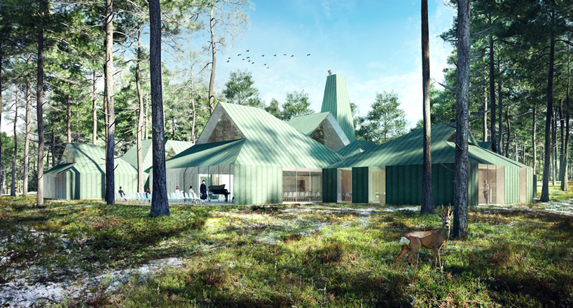 AZPML arvo part center competition estonia designboom