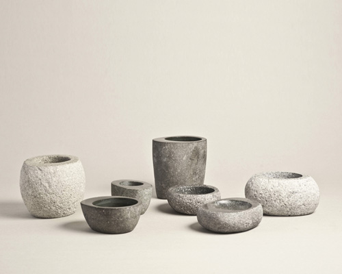 bravo! chisels river stones from andes mountains for tacitas collection