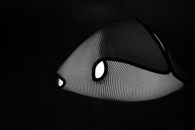catherine stolarski loop light mesh lamp