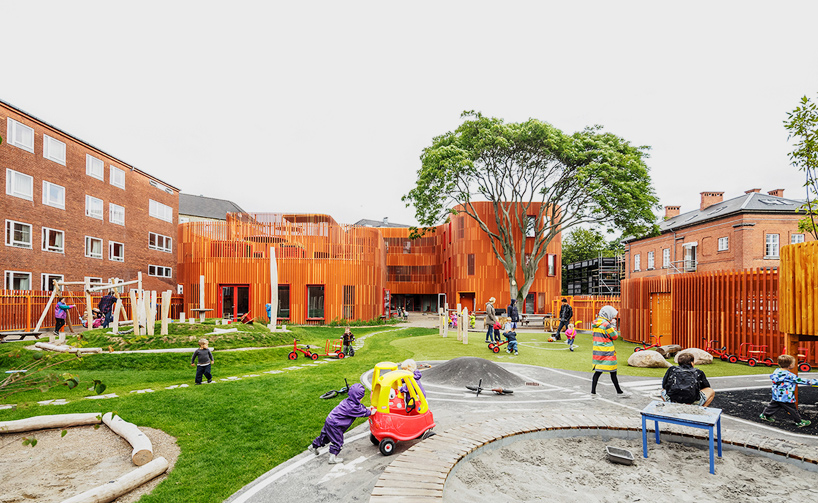cobe architects forfatterhuset kindergarten copenhagen designboom