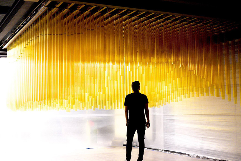 norwegian designers sculpt kinetic installation for lundin norway