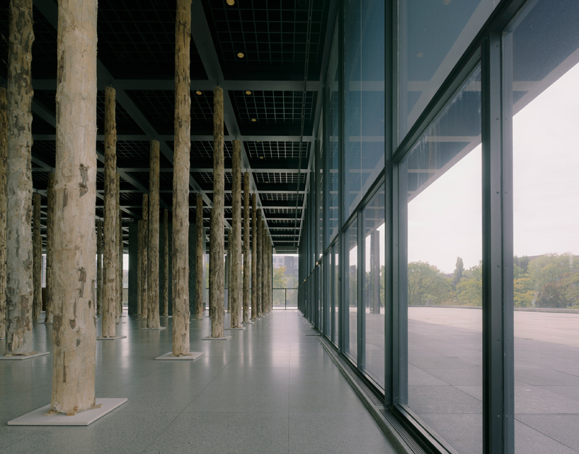 david chipperfield sticks and stones neue nationalgalerie berlin designboom