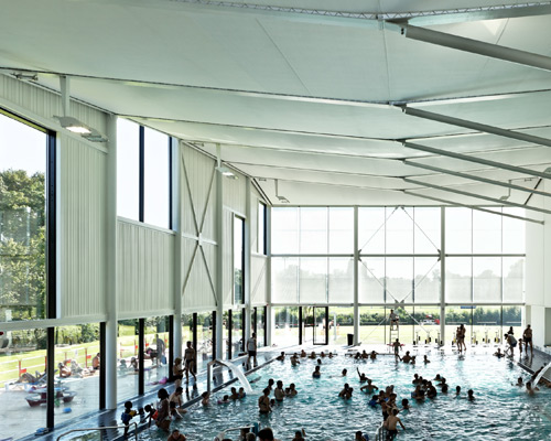 dietmar feichtinger architectes transforms swimming pool kibitzenau
