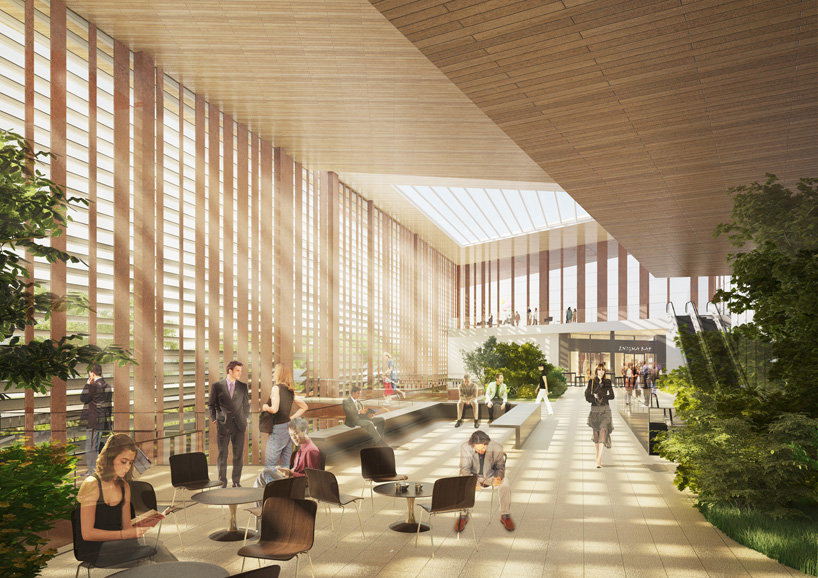 elizabeth de portzamparc wins le bourget railway station competition