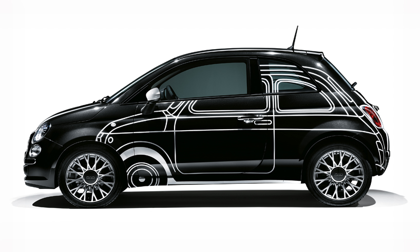 fiat 500 couture trilogy includes an exclusive ron arad edition