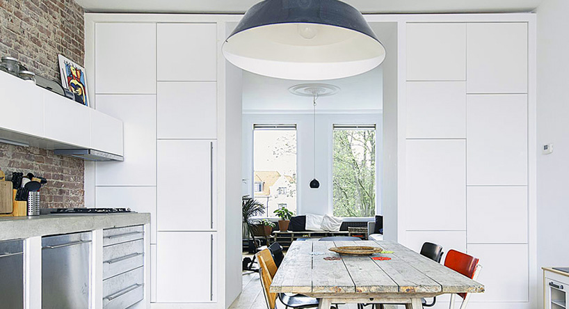 global architects re-use dutch mansion penthouse renovation