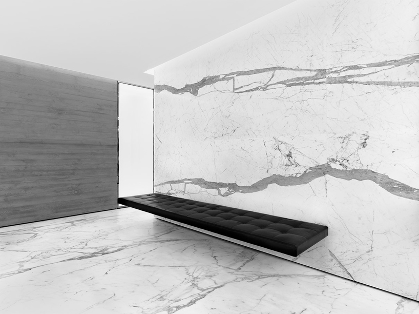 hedi slimane saint laurent store milan designboom