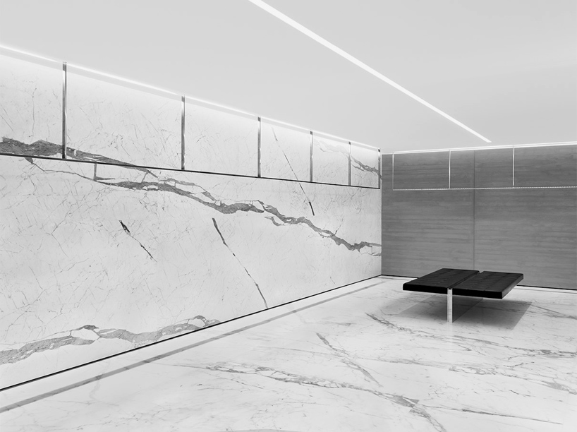 hedi slimane saint laurent store milan designboom
