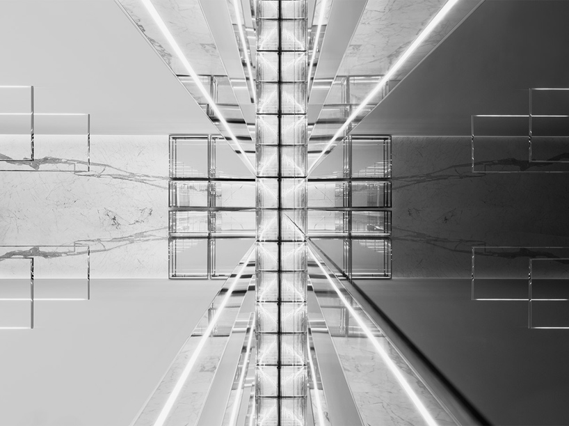 hedi slimane saint laurent store milan designboom