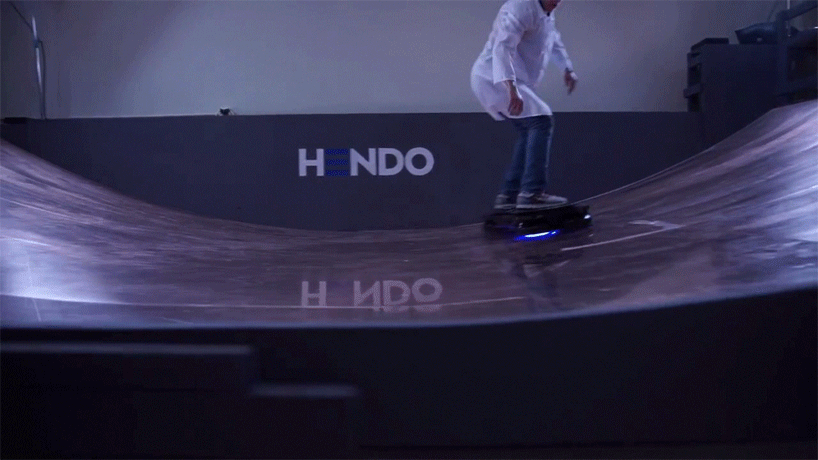 hendo hoverboard creates magnetic field to offer gravity defying ride