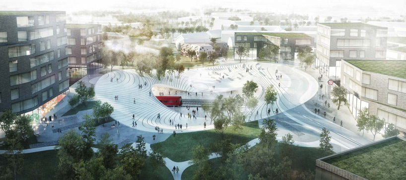 henning larsen selected to design future city of vinge's train station