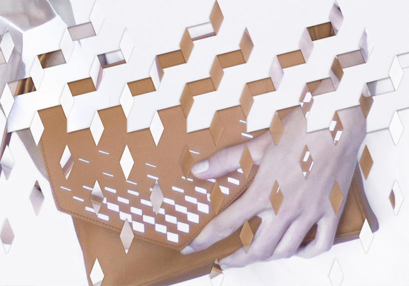 julie thissen the cyclist bags retro-reflective patterns