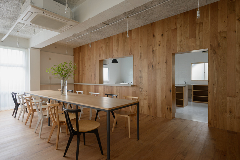 kasa architects share house funabashi japan designboom