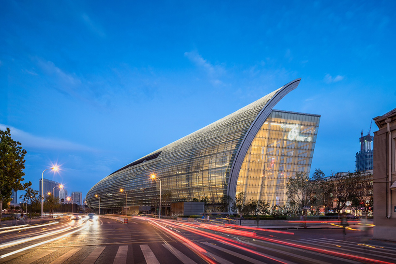 tianjin riverside 66 by kohn pedersen fox opens in china