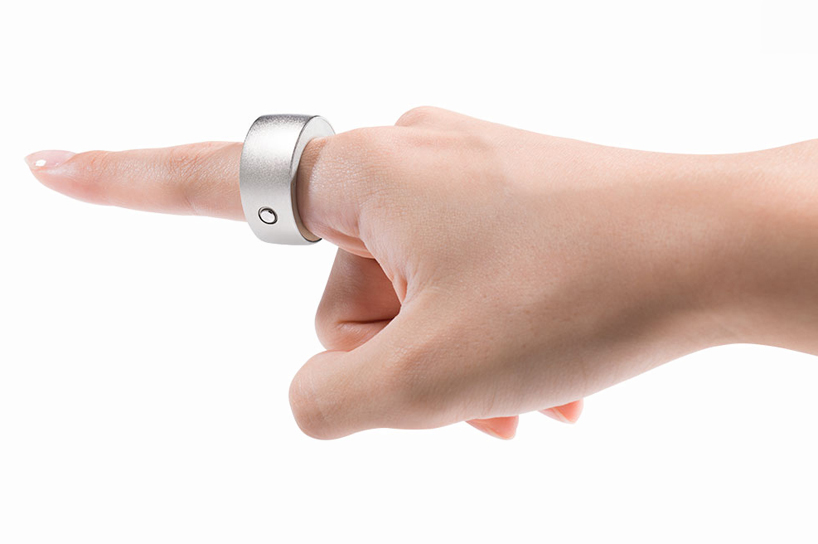 logbar ring controls cloud devices using one finger gestures