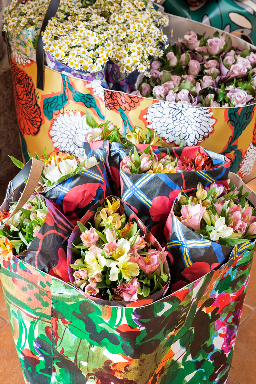 marni plants flower market at rotonda della besana in milan