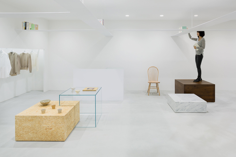 nendo beige concept store tokyo designboom