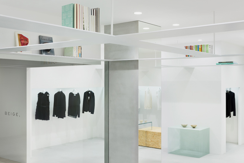 nendo beige concept store tokyo designboom