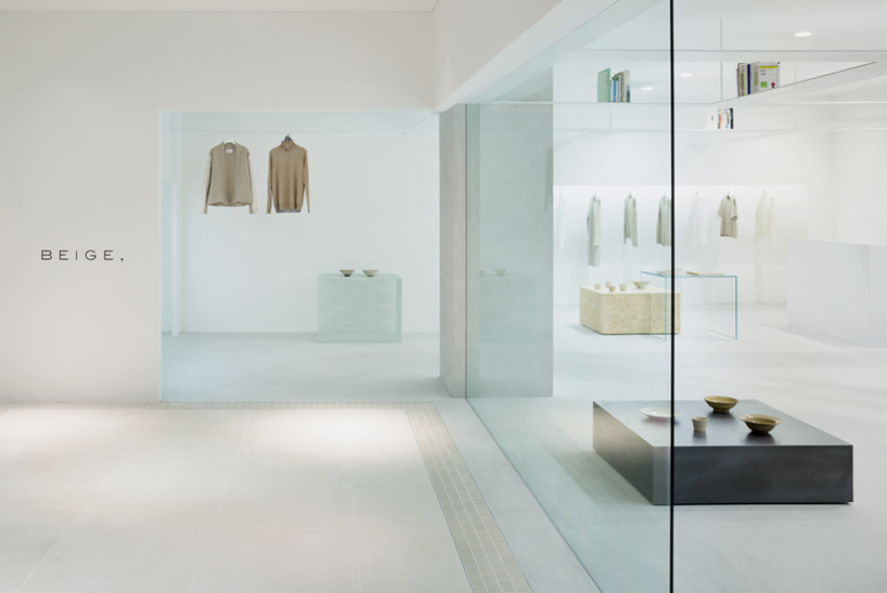 nendo beige concept store tokyo designboom