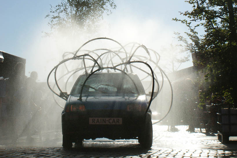 olaf mooij raincar machine moving cloud