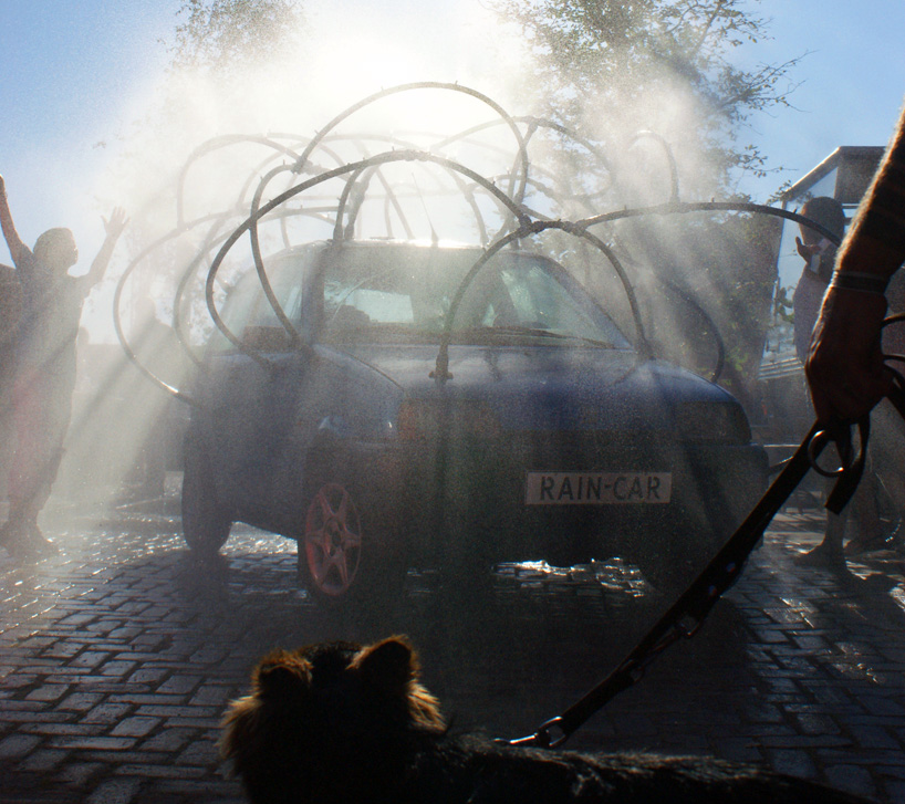 olaf mooij raincar machine moving cloud