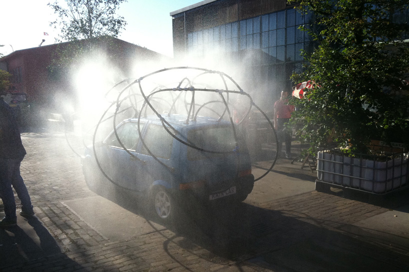 olaf mooij raincar machine moving cloud