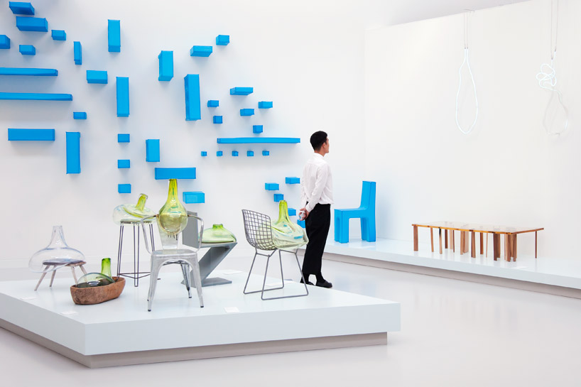 pieke bergmans intervenes with production process in freeze exhibition