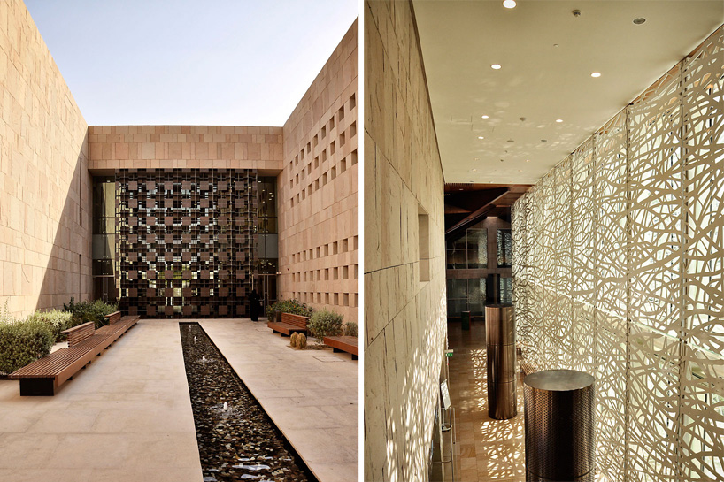 HBKU student center by legorreta + legorreta in doha