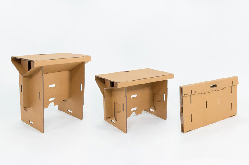 Refold Cardboard Standing Desk Changes The Way You Work