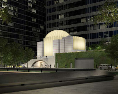 santiago calatrava to rebuild greek orthodox church at WTC site