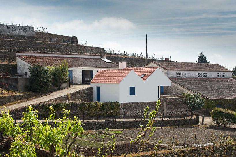 sara antunes mário ferreira arquitectos quinta da boavista casa dos caseiros caretaker's house designboom
