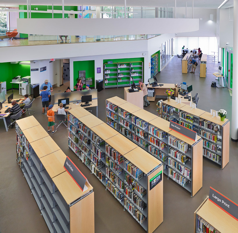 schmidt hammer lassen architects highlands branch library edmonton designboom