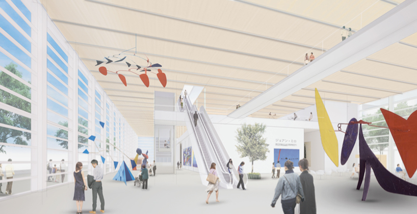 shigeru ban oita prefectural art museum OPAM designboom