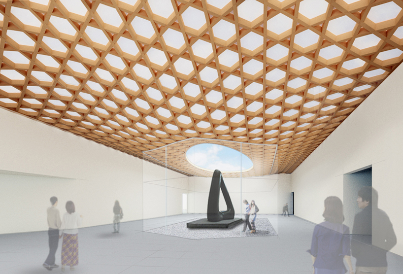 shigeru ban oita prefectural art museum OPAM designboom