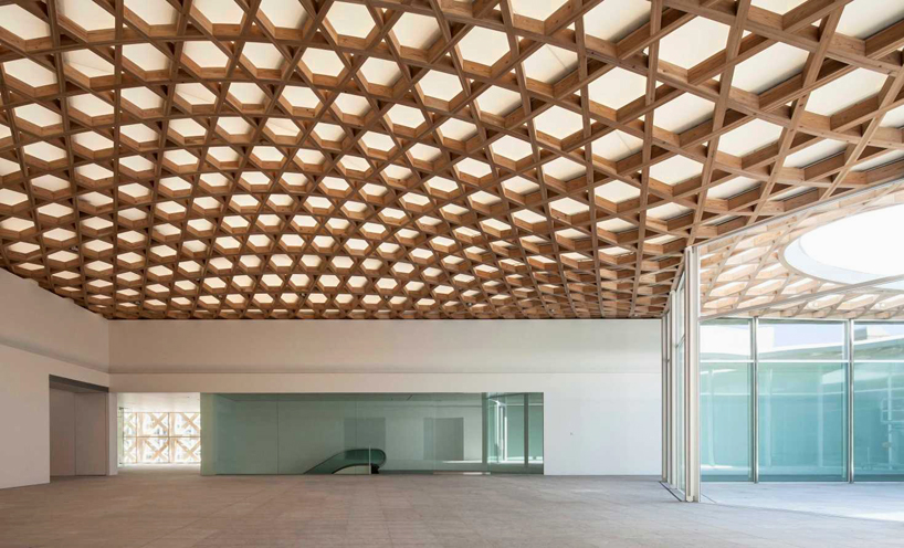 shigeru ban oita prefectural art museum OPAM designboom